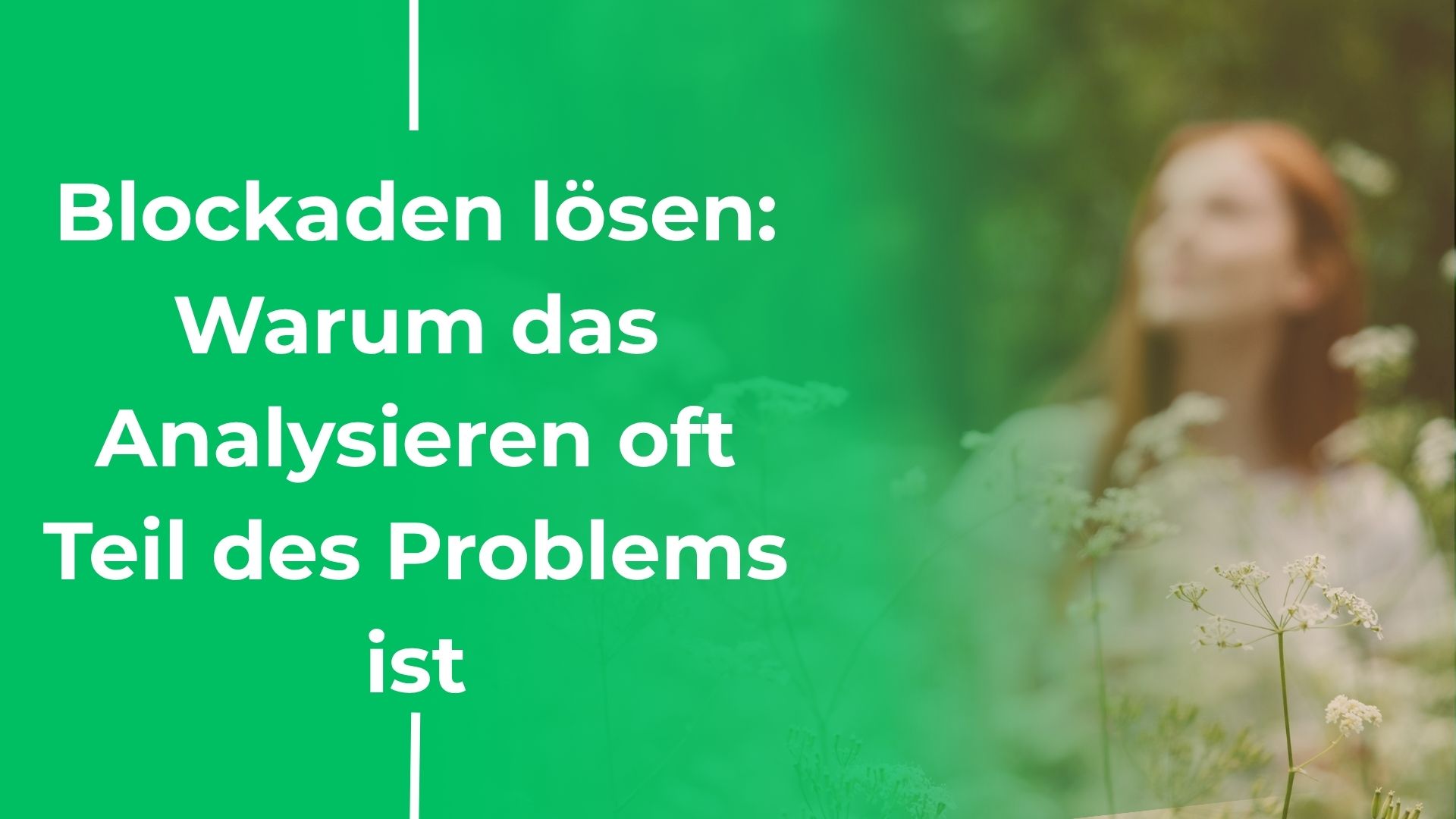 Frau richtet Blick bewusst nach vorn – Symbolbild für neue Ausrichtung